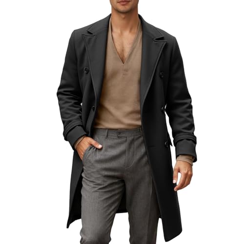 Trench homme classique et veste anorak d'automne décontractée
