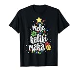 Mele Kalikimaka Shirt For Women Hawaiian Hawaii Christmas T-Shirt