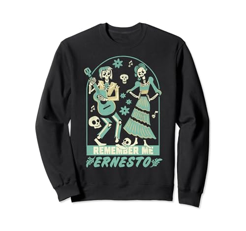 Image of Disney Pixar Coco Ernesto Remember Me Poster Sweatshirt