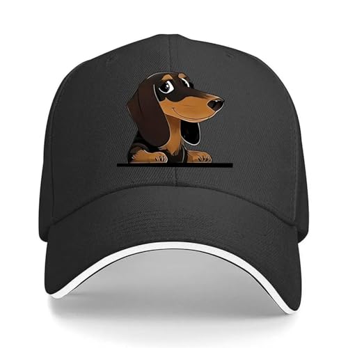 Casquette bac baseball respirante style hip-hop avec broderie Teckel