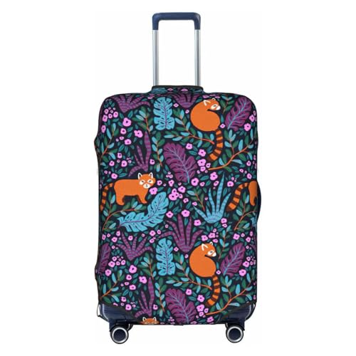 Cat Print Print Travel Elastic Suitcase Luggage Baggage Cover Protector, Washable And Anti-Scratch