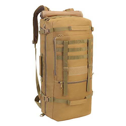 YOMEGO Large Capacity Tactical Backpack Travel Rucksack Bag, Great Outdoor Duffle Bag for Men and Women, 60L