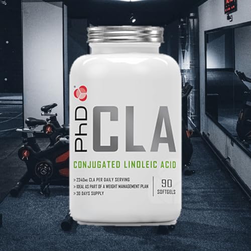 PhD Nutrition CLA Conjugated Linoleic Acid, Weight Management Tablet, Natural CLA from Safflower Oil, 90 Softgels (30 Day Supply) - Image 3