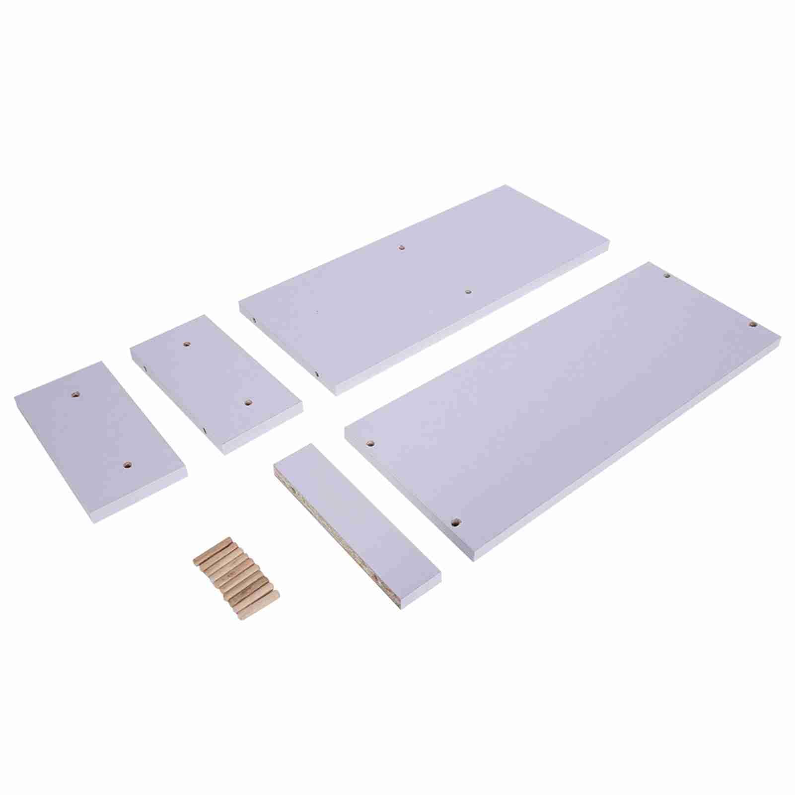 Supporto per Monitor in Legno Ecologico, Rialzo Scrivania, per | Robusto, poco ingombrante, adatto per l\'home office, mini ripiano per accessori