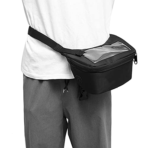Bolsa impermeable universal para manillar de motocicleta con pantalla táctil para móvil compatible con PCX150 PCX125 PCX160 ADV150 FORZ' 250 300 miniatura 3