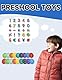 Gxdamxz Mathe Fidget Spinner, Rechenwirbel Montessori für Interaktives Lernen Multiplizieren/Division/Addition/Subtraktion, 18 Stück