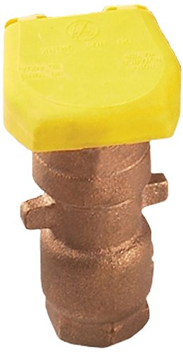 Hunter Sprinkler HQ44RC Quick Coupler 1-Inch NPT Inlet Thread Non-Locking 2-Piece with 1 Slot, Yellow
