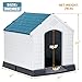 Large Dog House,Outdoor Dog Kennel,Insulated Dog House Pet Puppy Shelter for Small Medium Large Dogs Waterproof with Air Vents&Elevated Indoor Outdoor(39