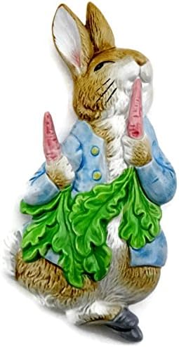Schmid Beatrix Potter The Tale of Peter Rabbit Wall Plaque Room Decor (Peter Rabbit)
