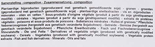 AquaForte Hochwertiges schwimmendes Grundfutter für Zierfische 15 kg (± 40 Liter) Medium Pellets 6mm, Vier verschiedene Fischpellets, Rohprotein: 32,3%, Rohfett: 4%, Rohzellulose: 4,5%, Rohasche: 5,6% – Bild 5