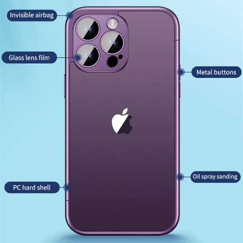 Coque iPhone bumper amovible cadre PC couverture antichoc iPhone 14 13 - 5
