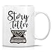 Retreez Funny Mug - Story Teller Typewriter Writer Author Editor 11 Oz Ceramic Tea Coffee Mugs - Funny, Sarcasm, Sarcastic, Motivational, Inspirational birthday gifts for friends, coworkers, dad, mom