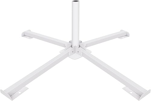 EFAILY Ancla de playa plegable portátil ajustable Soporte de sombrilla al aire libre Soporte de base de sombrilla para patio