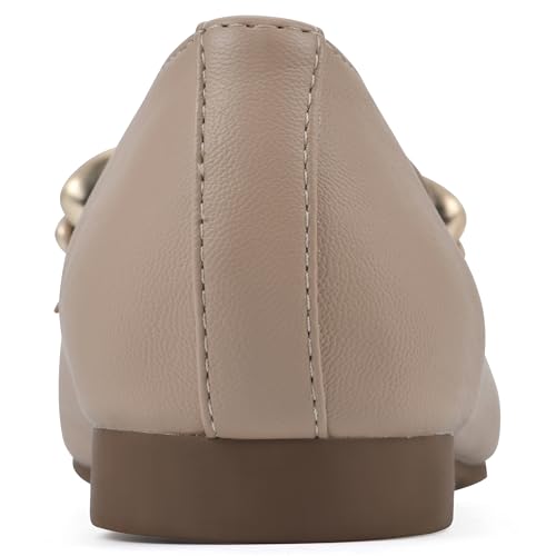 Image of CLIFFS BY WHITE MOUNTAIN Women's Bestow Moc-Toe Loafer Flat