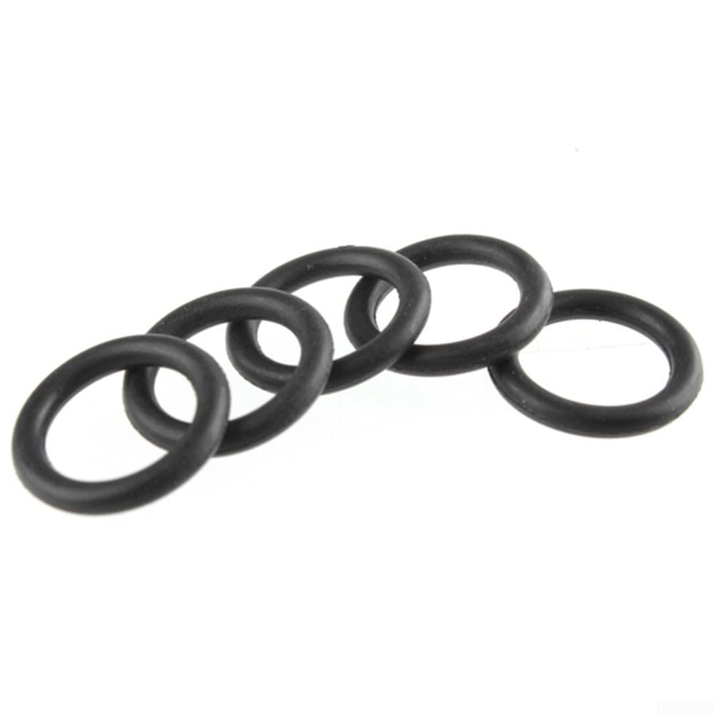 50 Pack Black O-Ring Seals 16x2.6mm Garden Hose O Rings Water Pipe Connector Gaskets for Outdoor Plumbing Fixing Accessories and Hose Tap Connectors