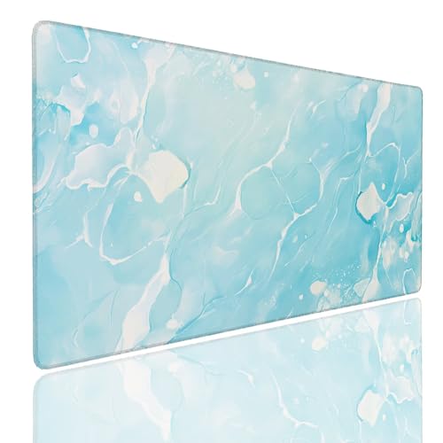 Tapis de bureau gamer watercolor pour un espace de travail propre et coloré