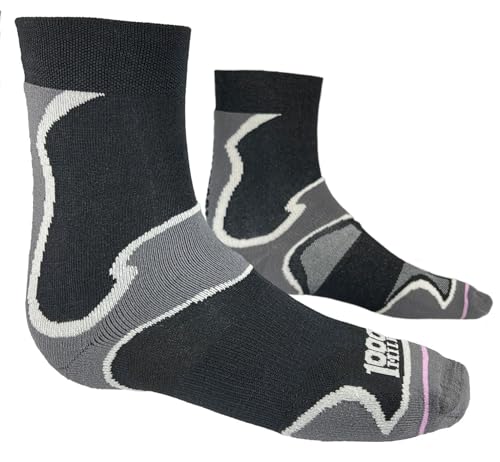 1000 Mile FUSION SOCK BLACK 2029 - LM (6-8«) LADIES