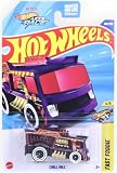 Hot Wheels Chill Mill Treasure Hunt 180/250, Fast Foodie 4/5, Purple Die-Cast Vehicle, Netflix Series