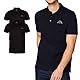 Kappa Herren Polo Shirt VENIST im 2er Pack | Polo-Hemd mit Logodruck| Basic Poloshirts für Männer | Kurzarm Polo für Sport, Freizeit und Büro | XXXL, schwarz