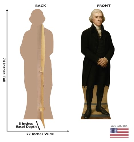Image of Cardboard People Thomas Jefferson Life Size Cardboard Cutout Standup