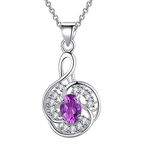 Collier plaqué argenté à pendentif creux : l'éclat de la zircone