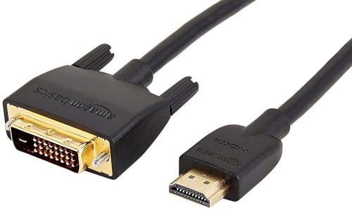 Amazon Basics Cable Adaptador de HDMI-A a DVI (Macho),