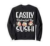 Photo Gallery facilmente distratto dal sushi giapponese cibo sushi felpa Photo Gallery facilmente distratto dal sushi giapponese cibo sushi felpa
