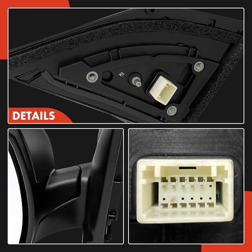 A-Premium Driver Side Power Door Mirror Compatible with Hyundai by A-Premium - Used condition - Image 8