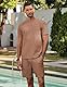 Meilicloth Herren T Shirt und Shorts Sommer Leichte 2-Teiliges Set Outfit Trainingsanzug Freizeitanzug Jogginganzug Herren Mode Casual Sweatsuits für Jeden Tag Kamel XL