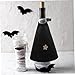 Gadpiparty Halloween Wine Bottle Cape Decor Witch Hat Design Decorative Cover for Halloween Table Centerpiece for Parties and Festive Gatherings