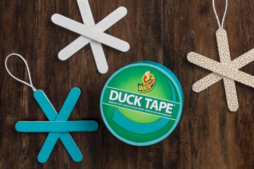 Image of Duck Brand Color Duct Tape, 6-Roll, Metallic Chrome (1303158 C)