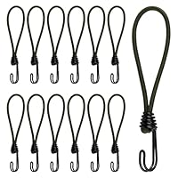 Lot De 10 Tendeurs Plats En Caoutchouc Avec Crochets, Pour La Reliure D