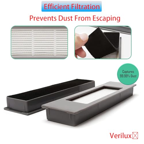 Image of HASTHIP Filter Brush Mop Cloth Set for Ecovacs Deebot Ozmo 920 950 T5 N5 N8 T5 Max, T5 Power Vacuum Deebot N8 Replacement Accessories for Deebot.