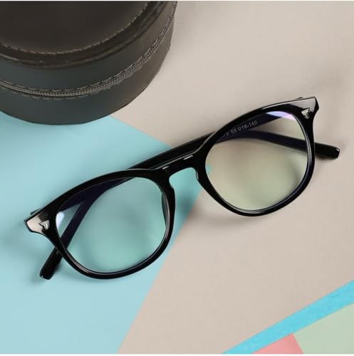 Image of IFLASH Blue Light Blocking Glasses Gaming Filter Transparent Round Eyeglasses for Eye Protection Men Women, Computer /Tablet /Laptop /Mobile /TV, Anti-blue & Anti eyestrain