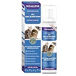 WEALLIN Anal Gland Spray for Dogs Cats - Fast Anal Gland Relief Stops Scooting & Itching Odor Elimination Anti Itch Dog Spray Pain Relieving Safe for All Animals - 4.06 FL OZ