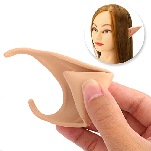 Yolev 2 Paia di Orecchie da Elfo di Gomma Hobbit