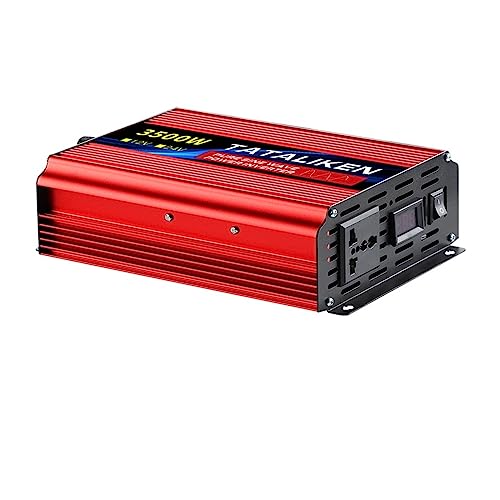 Onduleur 12v 220v 3500W : évitez les pannes d'énergie avec le convertisseur pour voiture