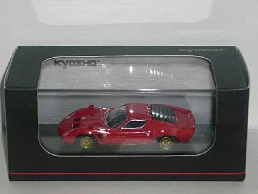 Amazon | 1/64程度 京商 Lamborghini JOTA 赤 | ミニカー・ダイ