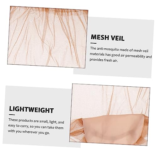 YARNOW ポータブル蚊帳帽子 2個セット