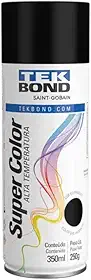 Tinta Spray Preto Fosco Alta Temperatura Aerossol 350ml/250g