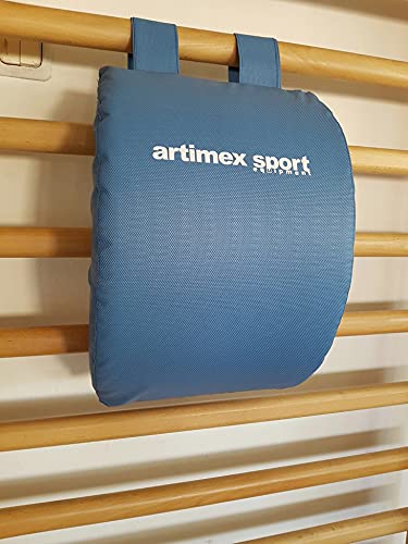 ARTIMEX big curved wall bar pad for gymnastics, fitness and physiotherapy, 43x33x14 cm, code 21040
