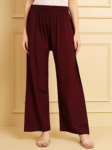Image of Soft Colors Women Regular Fit Pocket Palazzo
