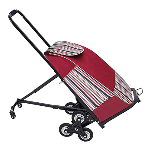 Carretilla para escaleras plegable con 8 ruedas y carga 330 lb miniatura 1