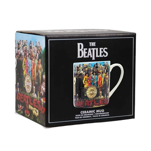 Mug The Beatles Sgt Pepper Oficial Blanco miniatura 3