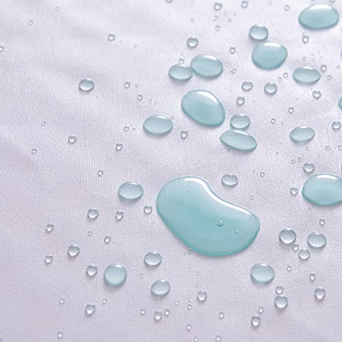 Royberry Waterproof Mattress Protector,Twin Size ,Bamboo Fiber Mattress Protecto,Cotton ,Fitted Sheet 14" Deep Pocket #TOP4