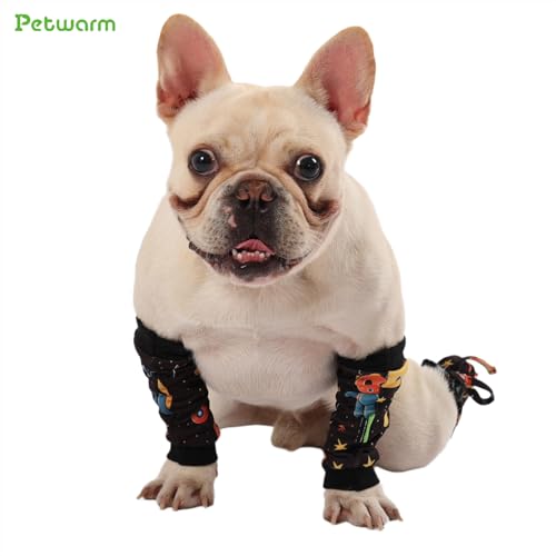 Option de protection neutre PetWarm | Manchons de récupération chien en coton