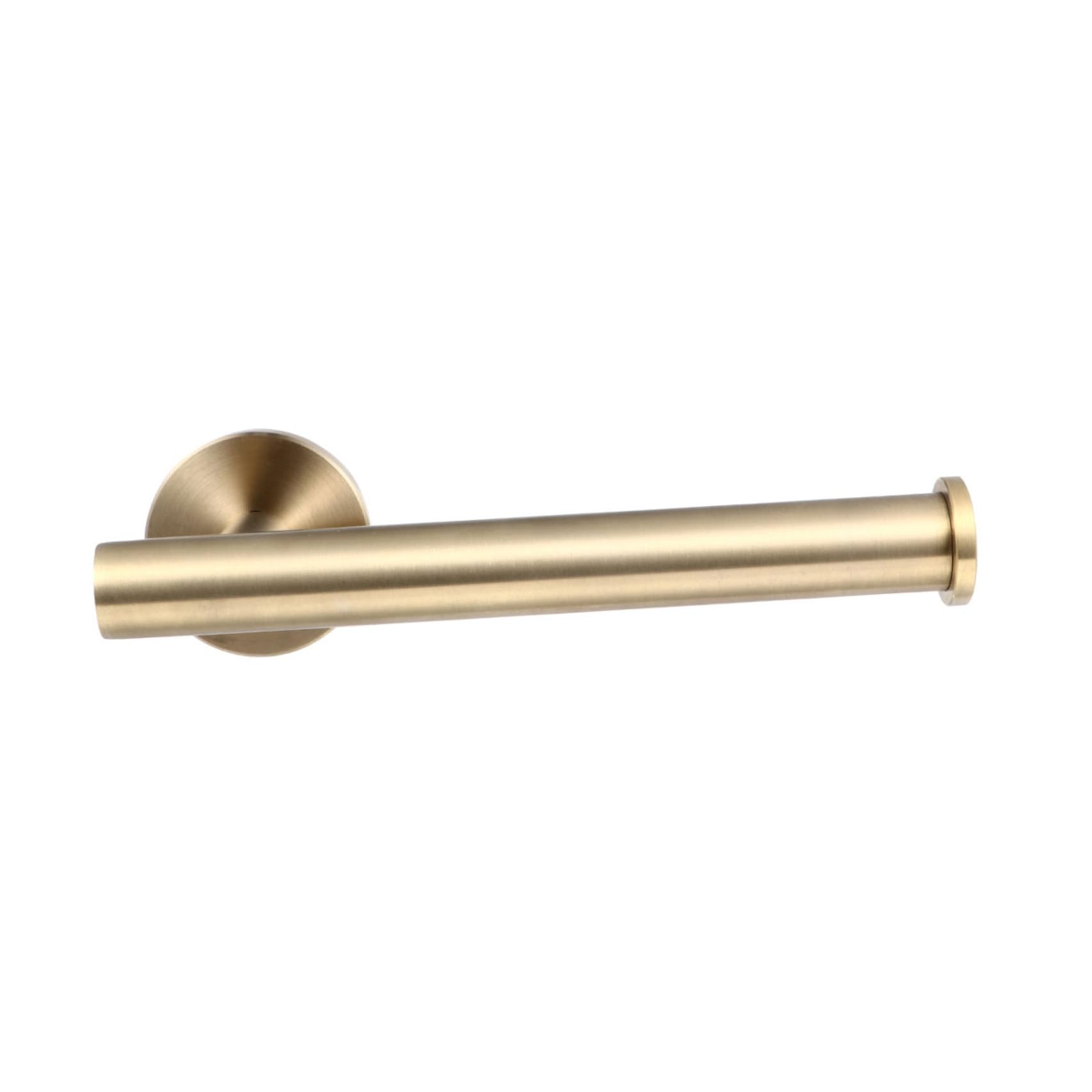 Estante para baño dorado con soporte para toallas organizador de pared