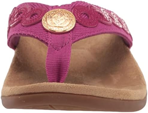Spenco Women's Tierra Sandal, Fesive Fuchsia, 9.5 Wide | Image 1