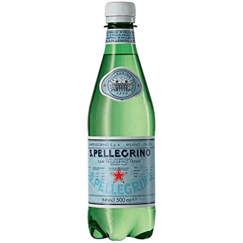 S. Pellegrino Natural Sparkling Agua Mineral 50cl PET (paquete de 24 x 50 cl)