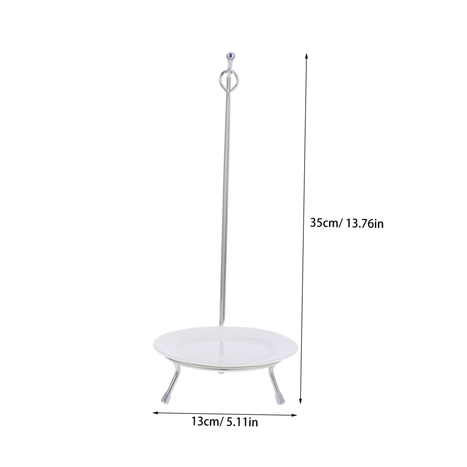 Set di 6 Spiedini Supporto Resistente alle Alte Temperature e Acciaio Inossidabile per Barbecue in Acciaio Inossidabile per Grigliate e Pranzi in Famiglia per Grigliate Pranzi in Famiglia